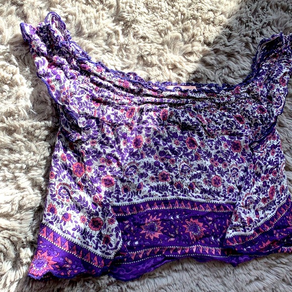 URBAN OUTFIITERS “BAND OF GYPSIES” BOHO OVER THE SHOULDER TOP - Picture 2 of 8